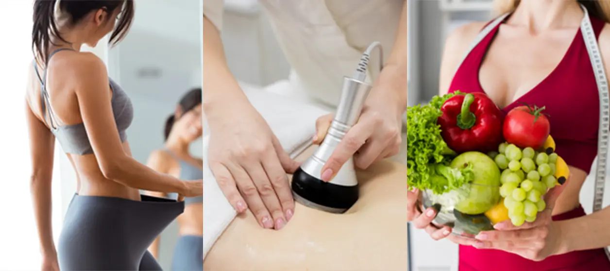 理想のボディを実現メニュー